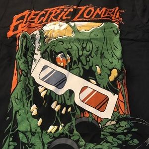 Electric Zombie Shirt New Death by Stereo Large